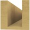 Ekena Millwork 4in. W x 4in. H x 24in. L Concord Woodgrain TimberThane Rafter Tail, Primed Tan RFTUR04X04X24CONRCPR - alternate 2